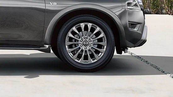 2023 Nissan Armada wheel and tire | Nissan of Melbourne in Melbourne FL