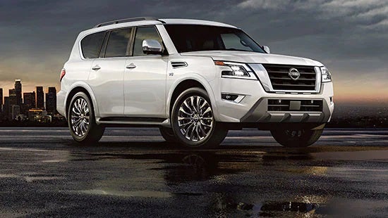 2023 Nissan Armada new 22-inch 14-spoke aluminum-alloy wheels. | Nissan of Melbourne in Melbourne FL